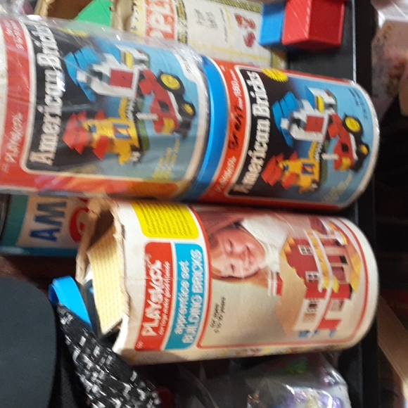 playskool Toys 3 Sets Of Playskool American Bricks Building Bricks